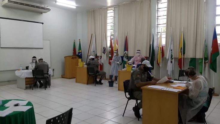 Policiais militares do Vale do Taquari - Foto: Brigada Militar / Divulgação