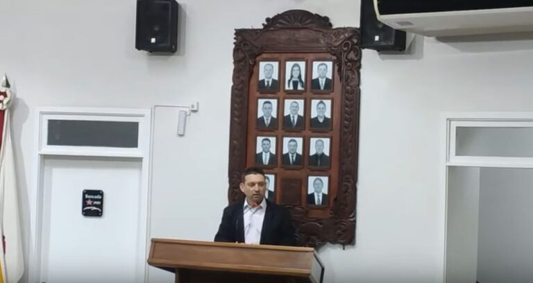 Valdecir Cardoso, novo presidente da Câmara de Vereadores