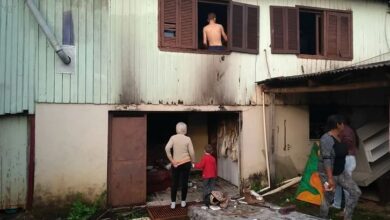Incêndio em Encantado