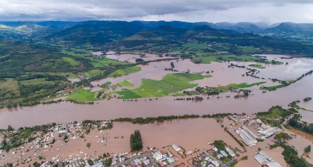 Cheias do Rio Taquari em Encantado