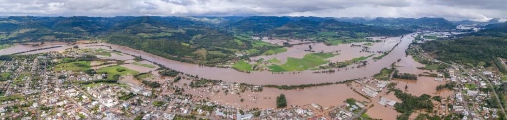 Cheias do Rio Taquari em Encantado