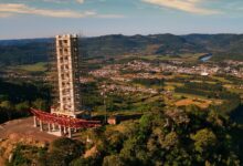 A obra do Cristo de Encantado, iniciada em julho de 2019, deverá estar concluída até maio de 2021.