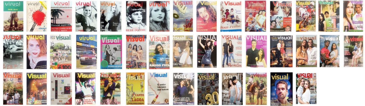 Todas as capas da Revista Visual
