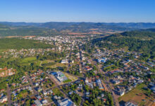 Município de Encantado Imagem aérea