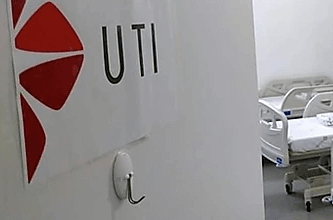 UTI Covid do Hospital Beneficente Santa Terezinha, em Encantado