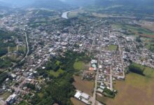 imagem aérea - Encantado - RS