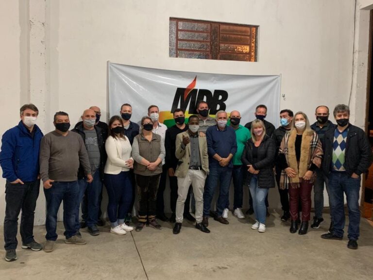 Roca Sales: MDB oficializa a candidatura de Amilton Fontana à reeleição