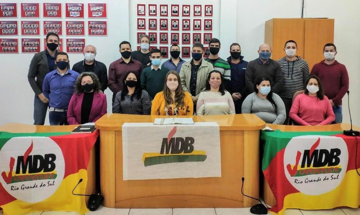 MDB oficializa candidatura à majoritária em Muçum e confirma coligação com o PSD.