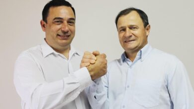 Alex Colossi e Adair Villa concorre à pRefeitura de Muçum pela chapa PSDB/PP.