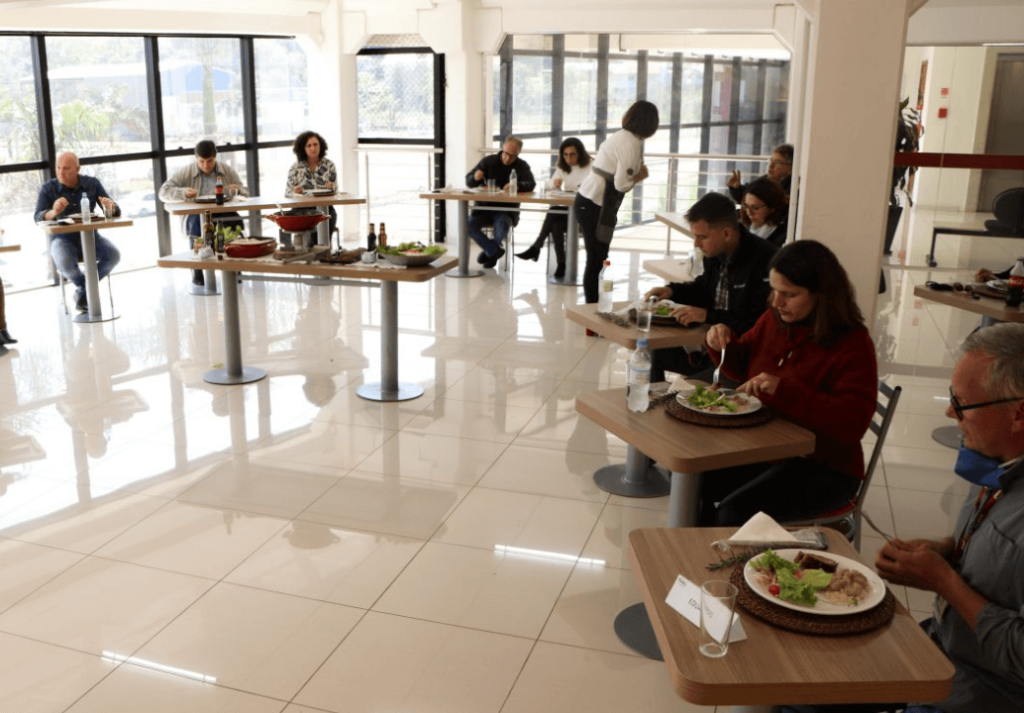 Pratos foram degustados durante almoço realizado no Bistrô, junto ao Supermercado de Arroio do Meio