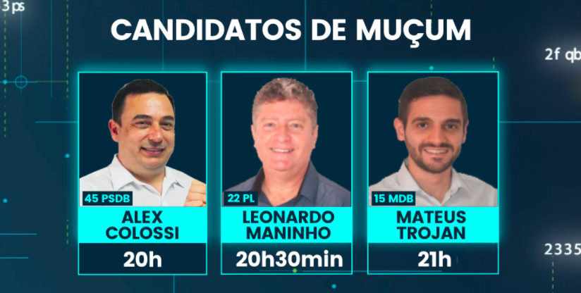 Jornal Força do Vale entrevistou os candidatos a prefeito de Muçum.