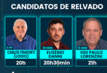 Candidatos de Relvado foram entrevistados na TV FV.