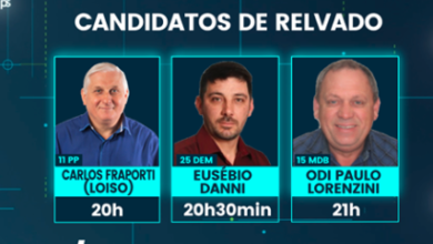 Candidatos de Relvado foram entrevistados na TV FV.