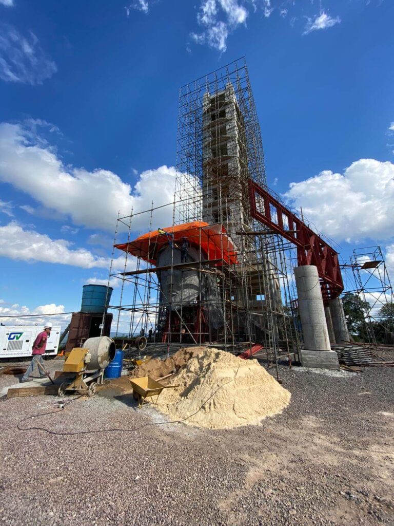 Avançam as obras do Cristo Protetor de Encantado