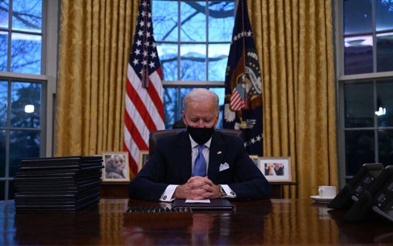 Joe Biden é empossado como 46º presidente dos Estados Unidos