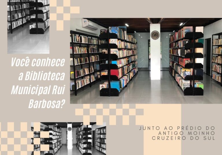 Roca Sales: Biblioteca passa a atender junto ao Moinho Cruzeiro do Sul