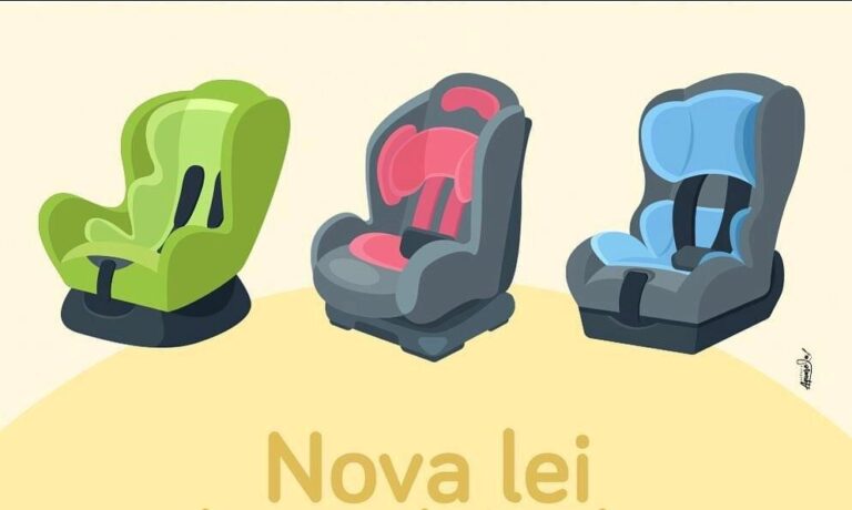 A partir de abril 2021 nova lei da cadeirinha entra em vigor
