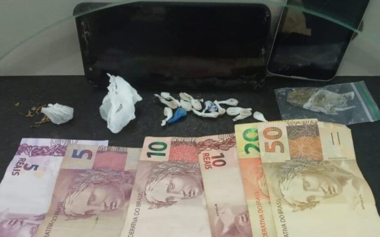 ROCA SALES: Jovem é presa por tráfico de drogas