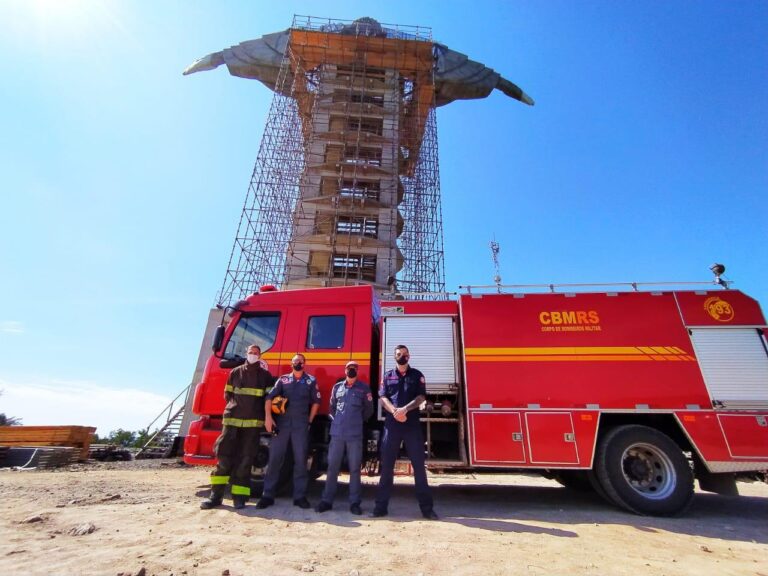 Corpo de Bombeiros realiza treinamento de Tempo Resposta até o Cristo
