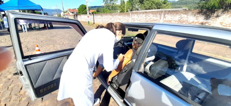 VACINAÇÃO: Encantado atinge 70% do público-alvo com a primeira dose