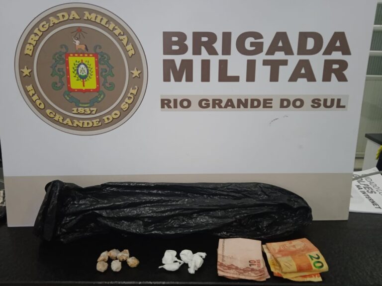 Traficante é preso após perseguição no interior de Roca Sales
