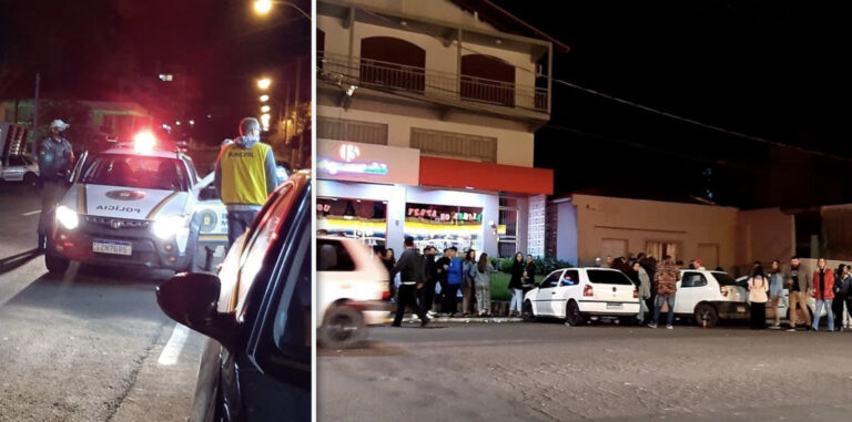 Encantado: Prefeitura e Brigada Militar dispersam aglomerações durante a noite de sábado
