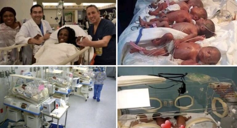 Séptuplos? Não. Nônuplos! Mulher dá à luz nove bebês