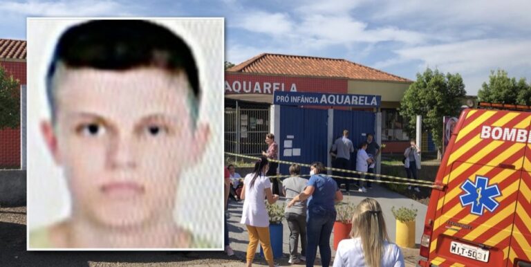 Depois de ficar sedado e na UTI, autor de ataque em creche de SC é preso
