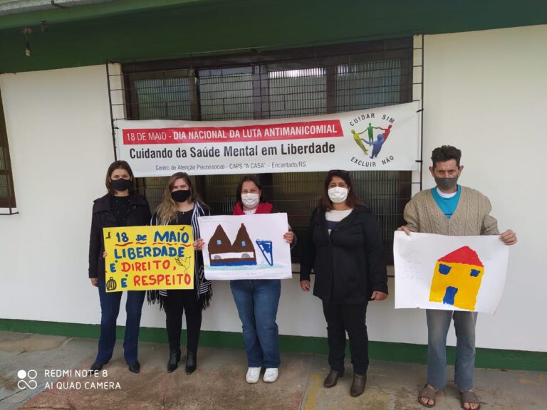 Você sabe o que é a luta antimanicomial? CAPS de Encantado realizou ações nesta semana