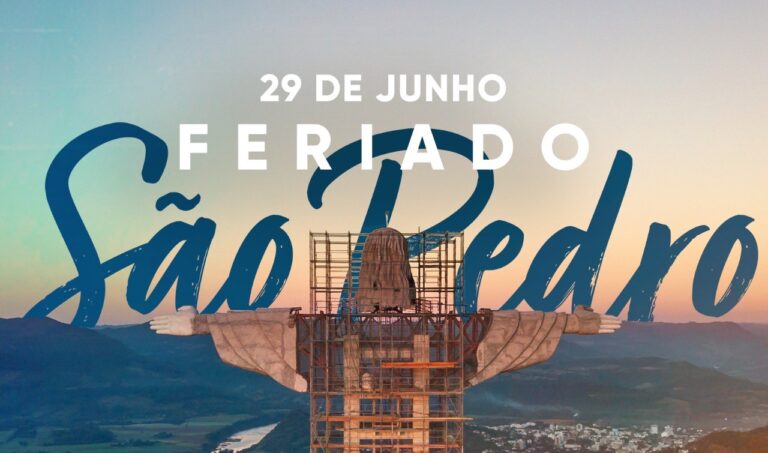 É AMANHÃ! Visitas no Cristo por 1 kg de alimento, só para encantadenses