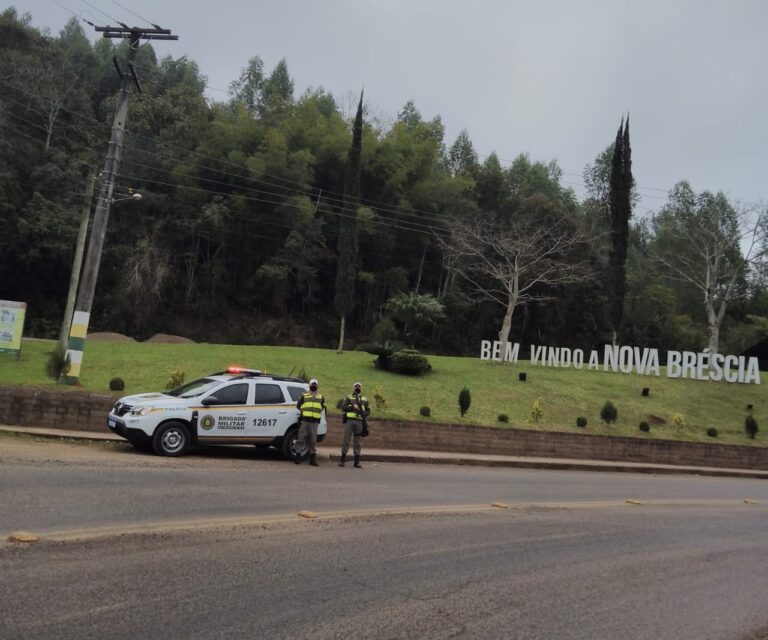 Brigada Militar de Nova Bréscia recaptura foragido