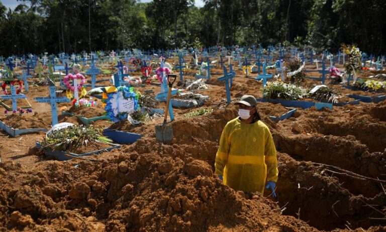 Brasil ultrapassa a marca de 500 mil mortos pela Covid-19