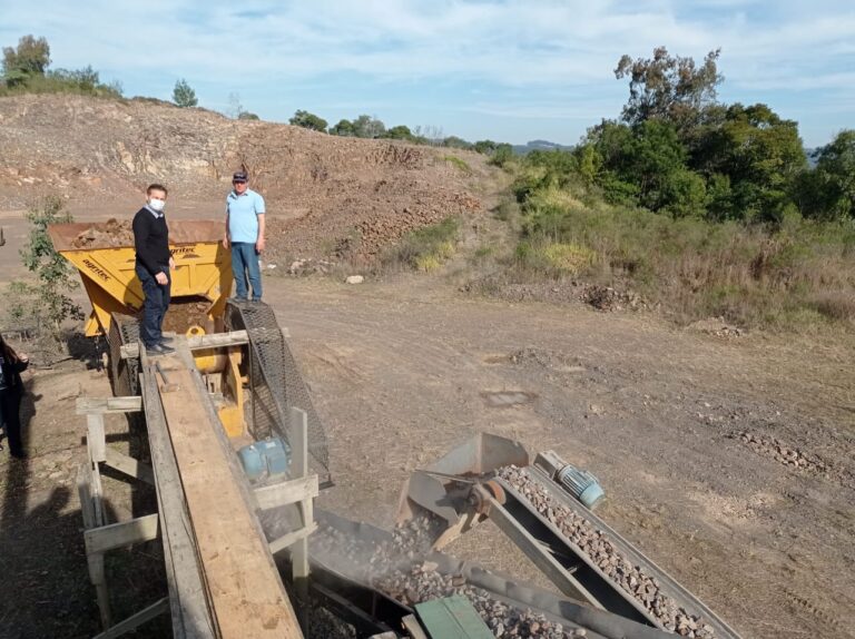 Britador municipal é reativado na Linha São Luiz de Encantado