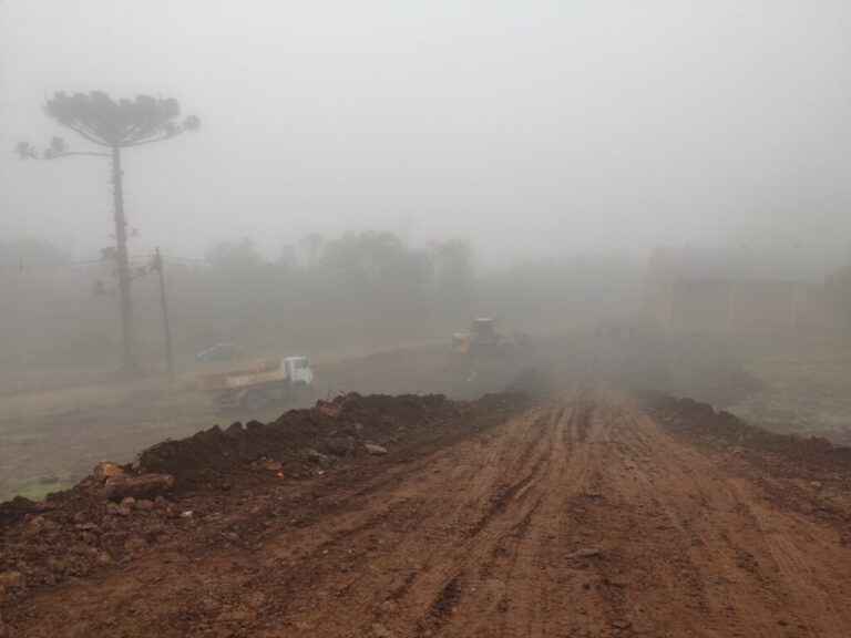 Prefeitura de Muçum inicia abertura de ruas para construção de casas