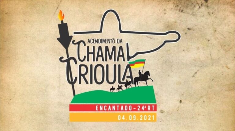 Acendimento da Chama Crioula acontece dia 4 de setembro no Cristo Protetor