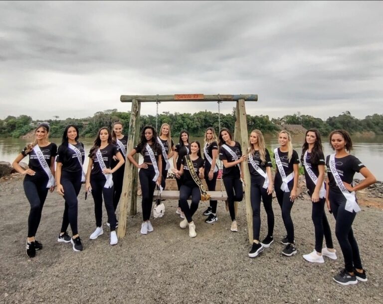 Finalistas gravam cinco finais do Miss Universo RS