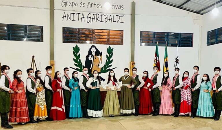 É NESTE DOMINGO! GAN Anita Garibaldi de Encantado se apresentará no Galpão Crioulo da RBS TV