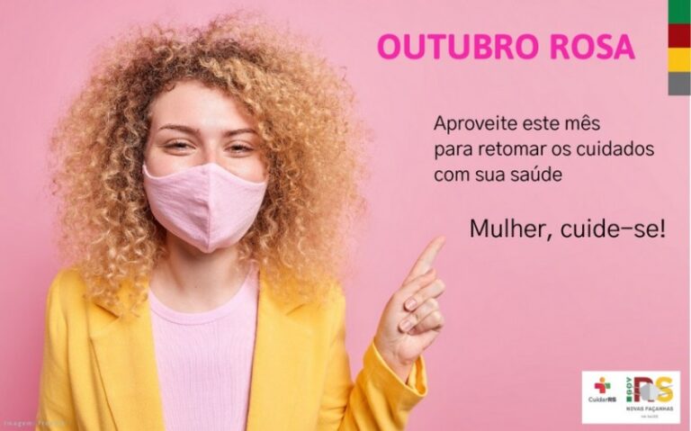 No Outubro Rosa, Secretaria da Saúde lança cartilha para a retomada de atendimentos e exames