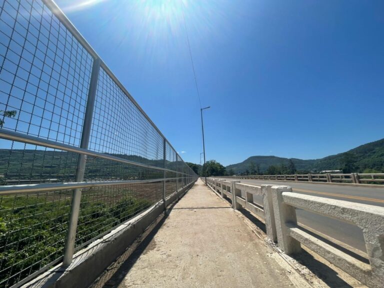 Passarela na ponte da Barra do Guaporé será inaugurada neste sábado