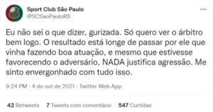 Sport Club São Paulo via Twitter