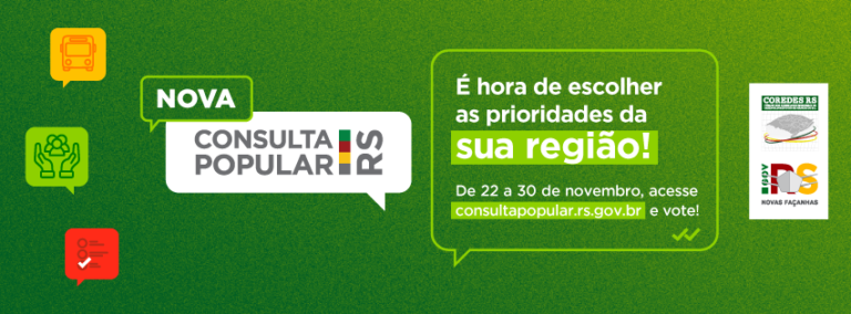 Está no ar a Consulta Popular 2021