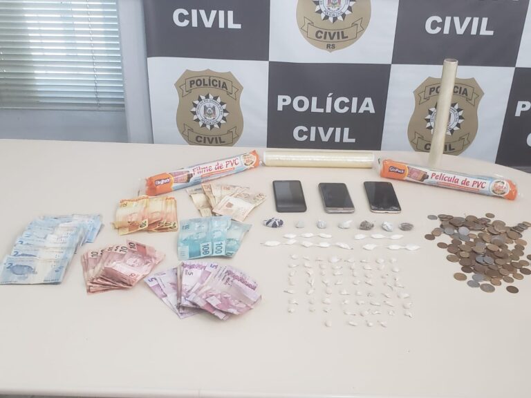 Drogas e dinheiro são apreendidos no Bairro Navegantes
