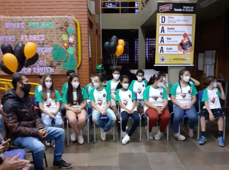 PROERD forma 14 alunos em Encantado