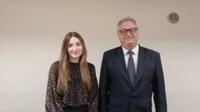 Dra. Iana Carboni e Presidente da OAB, Jorge Calvi