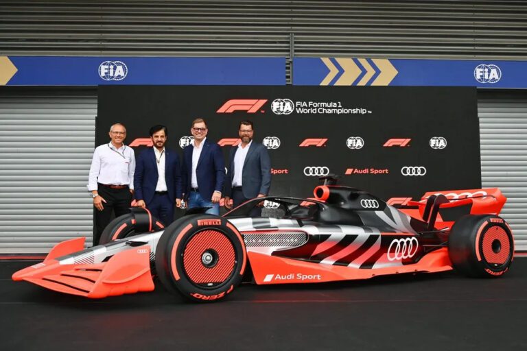 Audi confirma estreia na Fórmula 1 em 2026 em parceria com a Sauber