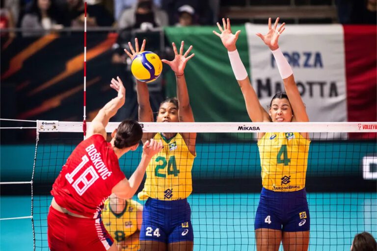 Brasil perde para a Sérvia e fica com o vice do Mundial