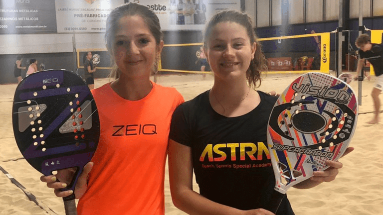 Letícia Giordani alcança quartas de final em torneio de Beach Tennis em Porto Alegre