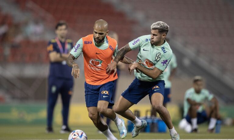 Em treino fechado, Brasil mantém mistério antes de enfrentar Suíça