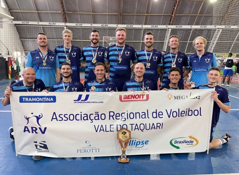 Associação Regional de Volibol (ARV), é terceira colocada em Alvorada