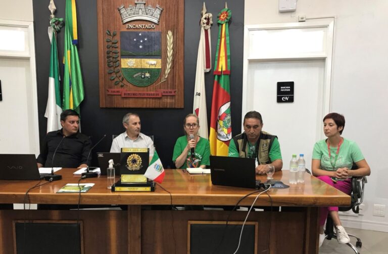 Sete vereadores aprovam 11 projetos em Encantado